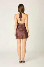 Satin Mini Dress