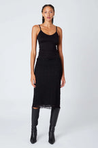 Sheer Midi Skirt