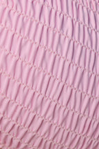 Strappy Bandeau Bikini Top in Ballerina Pink