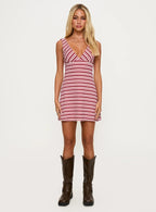 Nyrah Mini Dress Pink Multi