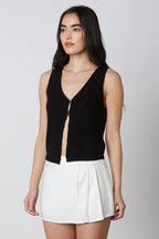Pleated Mini Skort