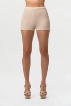 Cable Knit Hot Pants