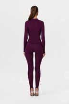 Naked Mock Neck Top