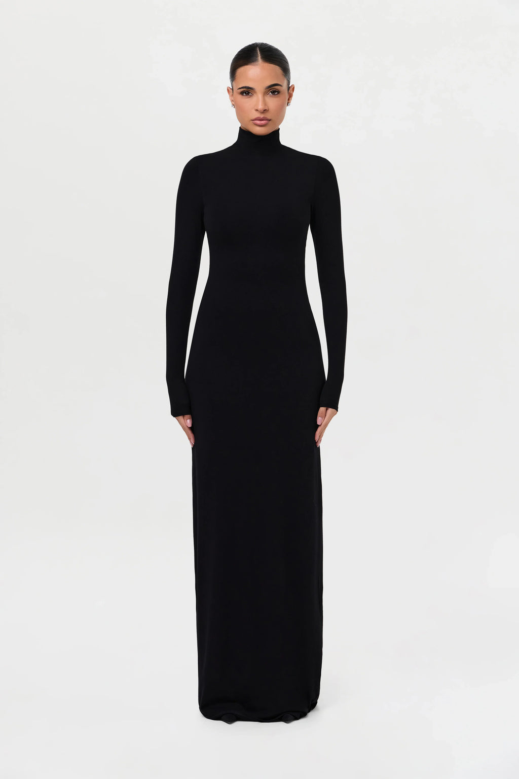 Butter Turtleneck Maxi Dress
