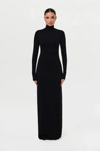 Butter Turtleneck Maxi Dress