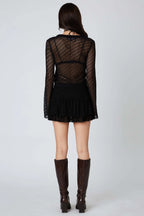 Ruffled Lace Skort