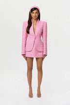 Tweed Suiting Mini Skirt