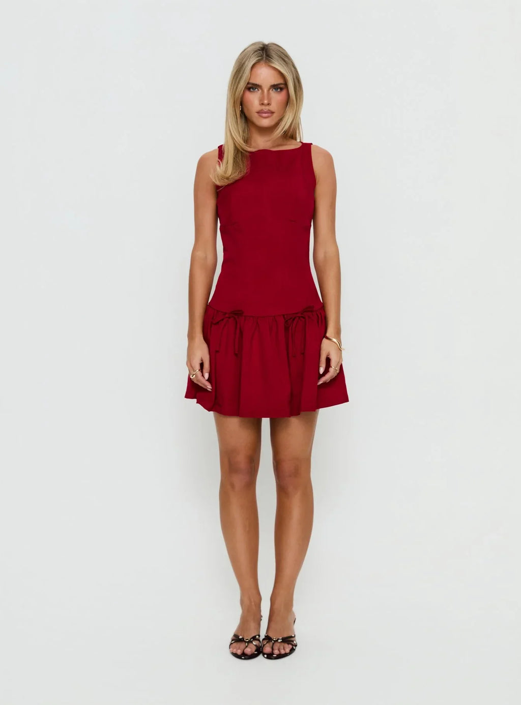 Milienne Mini Dress Red
