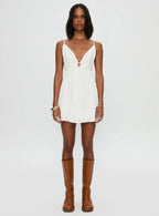 Elpida Mini Dress White