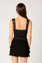 Peek-a-Boo Lace Tank