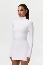 Butter Contour Mini Skirt