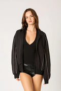 Nylon Bomber Jacket