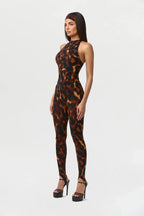 Naked Print Stirrup Legging