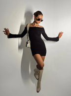 Anya Mini Dress Black
