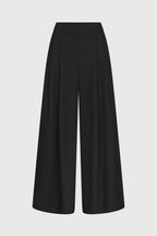 Suiting Pleated Wide-Leg Pant