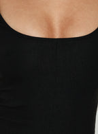 Bowee Fit and Flare Short Sleeve Mini Dress Black