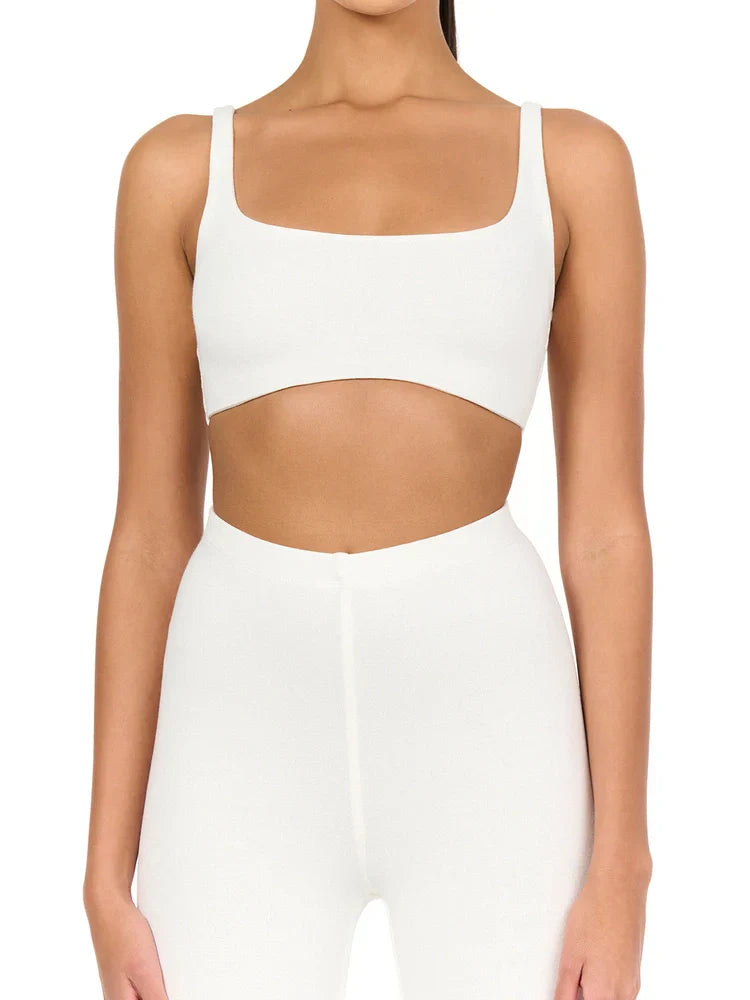 NW Scoop Tank Crop Top