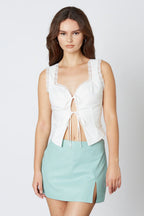 Tie Front Corset