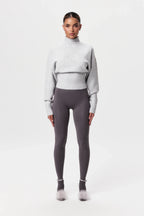 Ribbed-Knit Sculpt Sweater Top