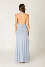 Jersey Halter Maxi Dress