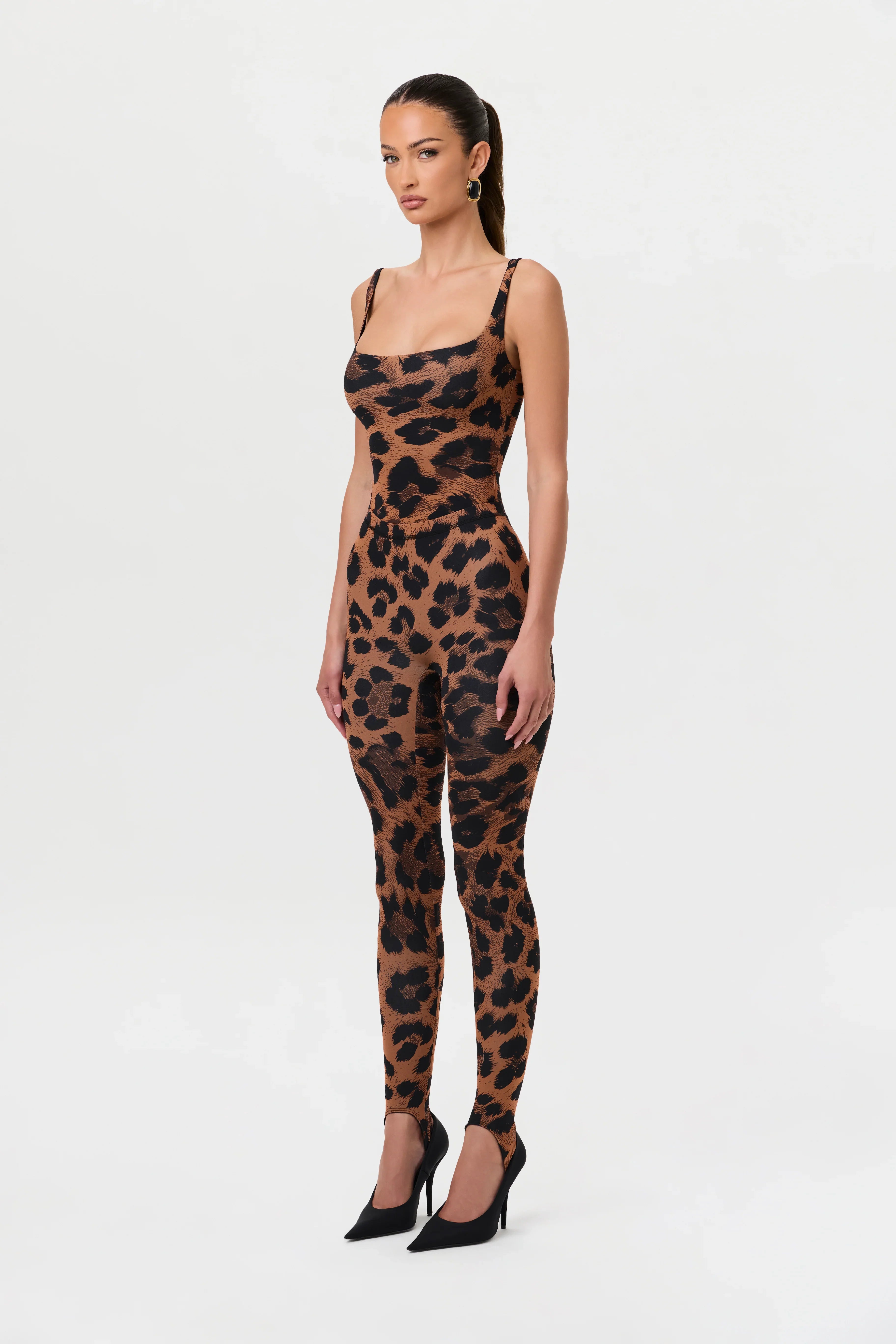 Naked Print Stirrup Legging