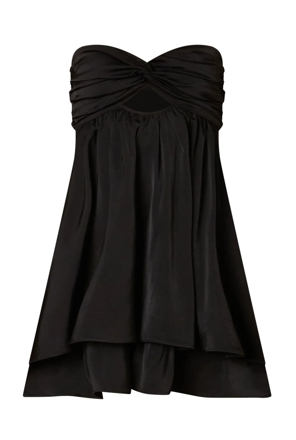 Twisted Keyhole Mini Dress