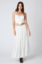 Tiered Maxi Skirt
