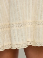 Gypsea Strapless Swing Mini Dress Butter Yellow
