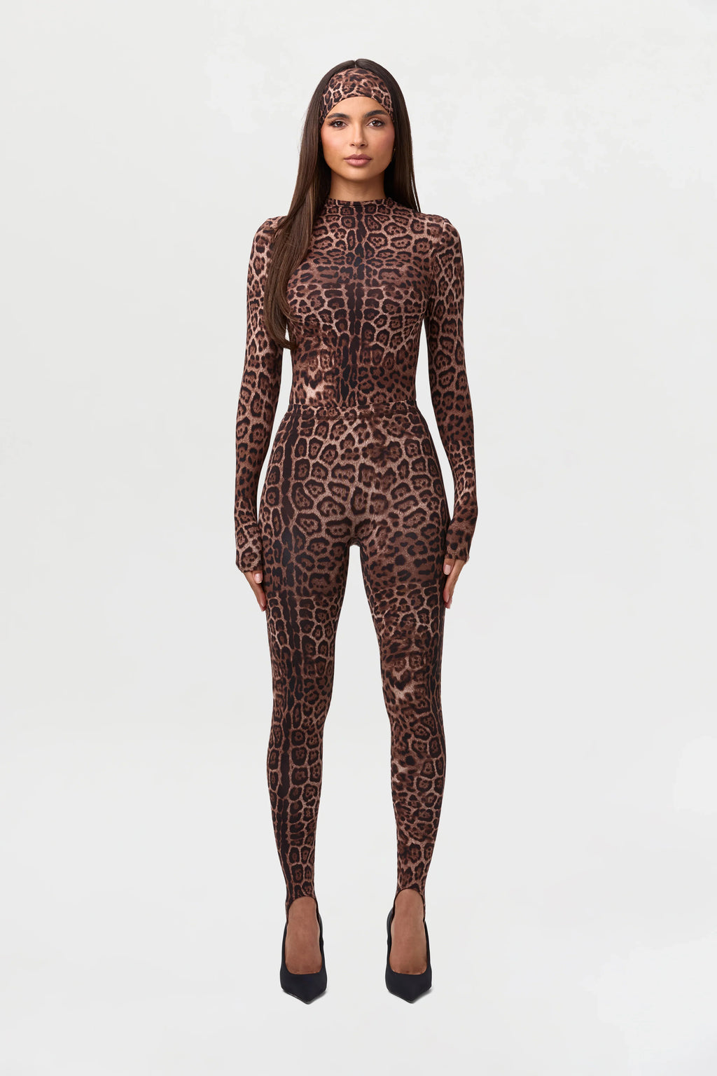 Naked Print Stirrup Legging